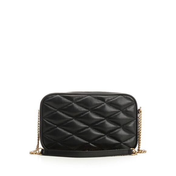 Saint Laurent Women Quilted Leather Camera Bag